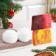 New Year. Set 2 bombs "Rose, Persian" and 2 soaps "Orange-brown-coffee, lingonberry"