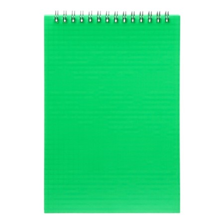 Notepad A5, 60 sheets on the crest Calligrata, plastic cover, green