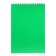 Notepad A5, 60 sheets on the crest Calligrata, plastic cover, green
