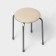 Set of stools "Economy" TE2/SK, 2 pcs, ivory color