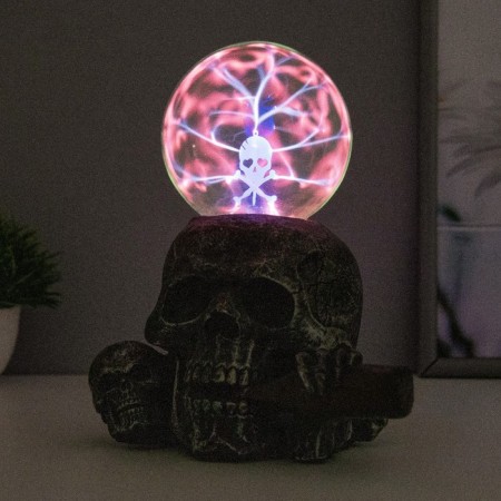 Plasma ball "duet" gray 13x7x17 cm Risalux-2