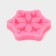 Mold "Orion", silicone, 8.5 × 8.5 × 1.5 cm, pink color