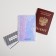 Holographic passport cover Like a Girlboss