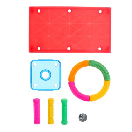 Magnetic designer "Build your home", 150 parts-5