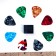Set of mediators: Holder on the Guitar Stage + 10 Music Life mediators, 0.46mm, mix