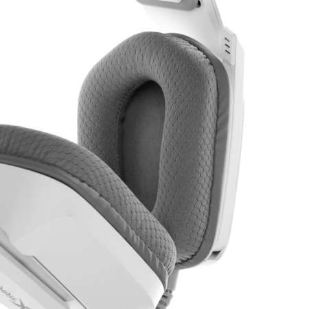 Headphones Xtrike Me GH-712, game, full-size, backlight, Mic, USB + 3.5mm, 2 m, white-4