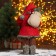 Santa Claus "in a red fur coat with twigs" 45 cm