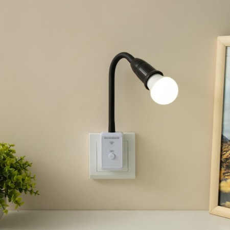 Sconces with remote control "Cindy" E27 15W black 4x2x33cm-5