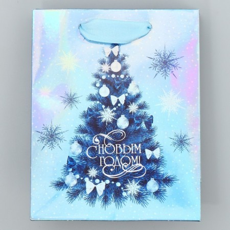 Laminated vertical “Happiness in the New Year”, S 12 x 15 x 5.5 cm, New Year-5