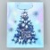 Laminated vertical “Happiness in the New Year”, S 12 x 15 x 5.5 cm, New Year