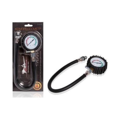 Compressometer "Flexible" (with a hose), a manometer in a rubber case