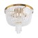 Freya FR1008CL-06BS Ornament, 460x460x400 mm ceiling lamp, E14, 6x60W, brass color