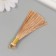 Decor for creativity Textile "Brush. Olivia" Kapuchino set 2 pcs 8x1.2 cm