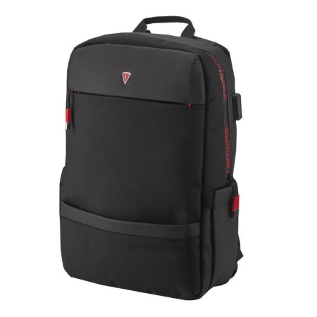 Backpack, lightning department, with USB, black color