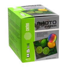 Photo paper for jet print A6, 500 sheets Cactus, 200 g/m2, one -sided, matte