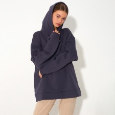 Худи женское MINAKU: Casual Collection, цвет серый, размер 42