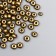 Glass beads 6/0 "metallic. Bronze" 10 g