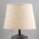 Lorea table lamp E14 40W gray 20x20x31 cm Risalux
