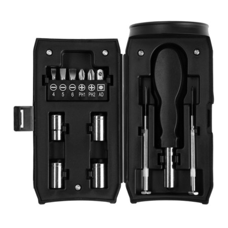 Tundra instruments set, gift plastic case "Bank", 13 items-5