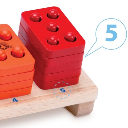 Logical toy "We count up to five"-3