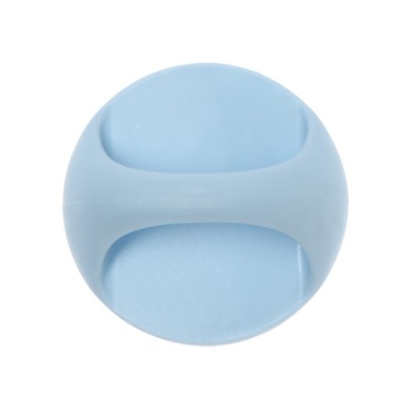 Hand -shaped handle, blue, 4 pcs in a set, d = 65 mm-4