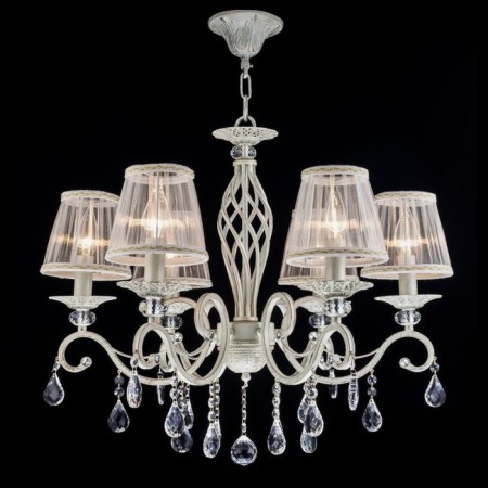 Maytoni ARM247-06-G, 6HE14, 40W, 63x63x116 cm, white color with gold-2