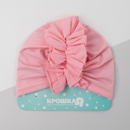 Baby cap I am a "turban" roses. Rr. 48-2
