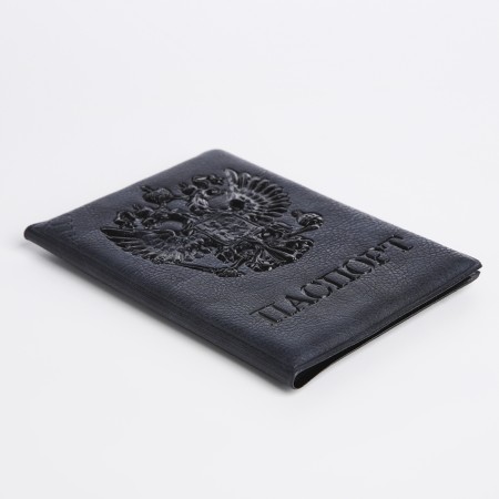Passport cover, gray color-2