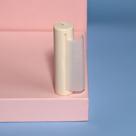 Leaf soap, in a plastic case, roll 120 cm, milk color-3
