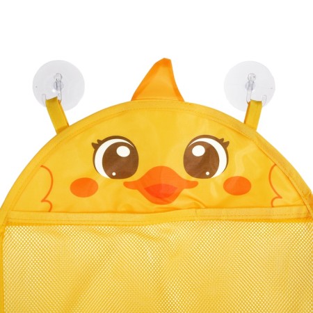 Grid - organizer "duckling", for storing toys in the bathroom, on suction cups-4