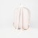 Youth backpack from lightning textiles, 3 pockets, white color
