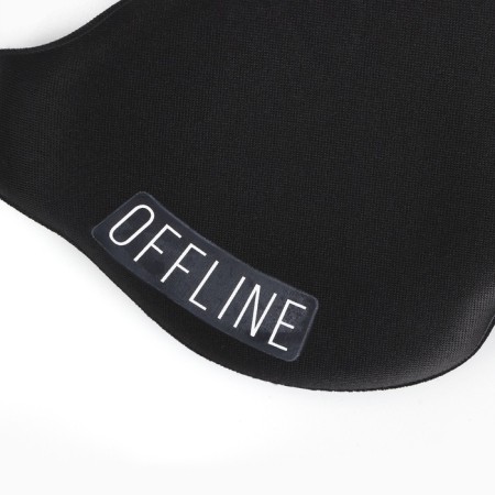 Sleep mask offline, 24 x 10 cm, black color-1
