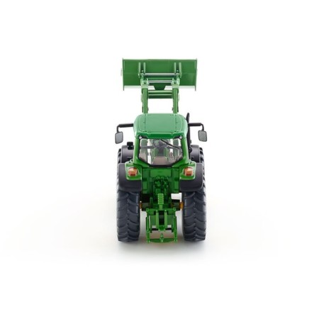 Игрушечная модель трактора с ковшом John Deere, зелёный, масштаб 1:32-2