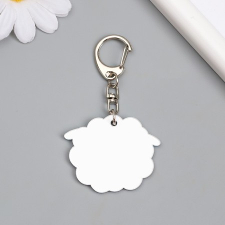 Acryl keychain "lamb" 3.6x4.5 cm-2