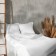 Slip on the elastic band SL Home Tencel 160*200+30 cm, col. white