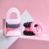 Hair gum springs Girl Boss, 4 pcs, diam 3.5 cm