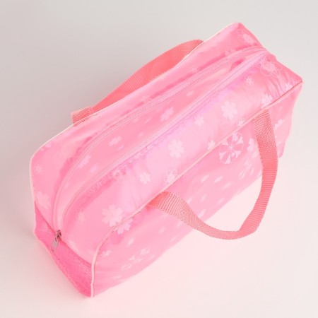 Lightning cosmetic bag, pink color-2