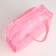 Lightning cosmetic bag, pink color