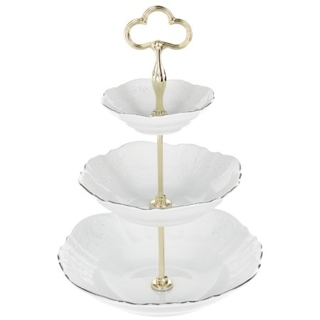 Fruitthe 3-tier bernadotte fruit, decor "Decol, Platinum layering"