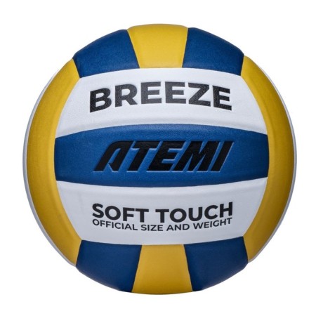 Volleyball ball atemi breeze (n), synthetic leather Microfiber, 18 panels, glued, circle 65-67 cm