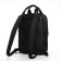 Young backpack from textiles with a zipper, a laptop department, 4 pockets, black color
