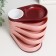 Casket for jewelry plastic "Droppie. Five levels" pink 15.5x9.5x11 cm