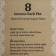 Incense "Inner Sante" 8 sticks amber