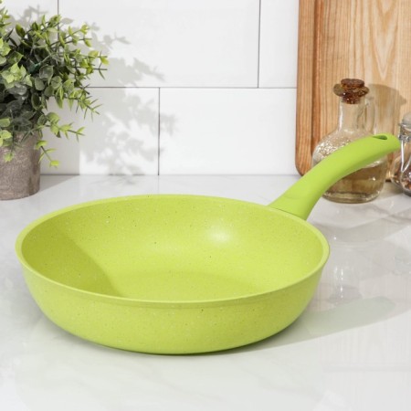 Trendy Style pan, d = 26 cm, plastic handle, anti -stick coating, green color