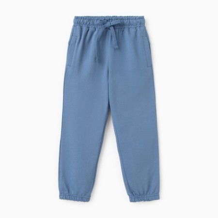 Pants for a boy, blue color, height 104 cm