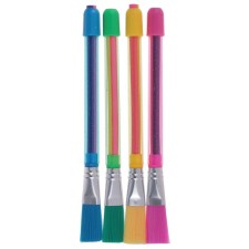 A set of drawers with brushes, 4 pcs., In a blister, mix