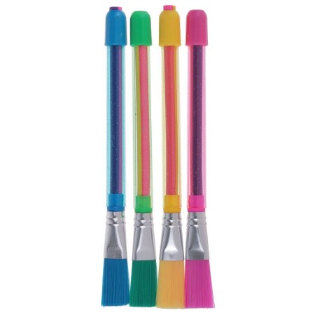 A set of drawers with brushes, 4 pcs., In a blister, mix
