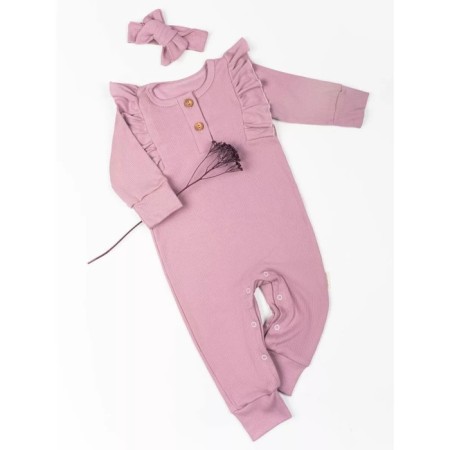 Details for children with ruffles fashion, height 80 cm, pink color-3