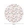 The tablecloth “The mood of the holiday”, round, Saten, d = 150 cm