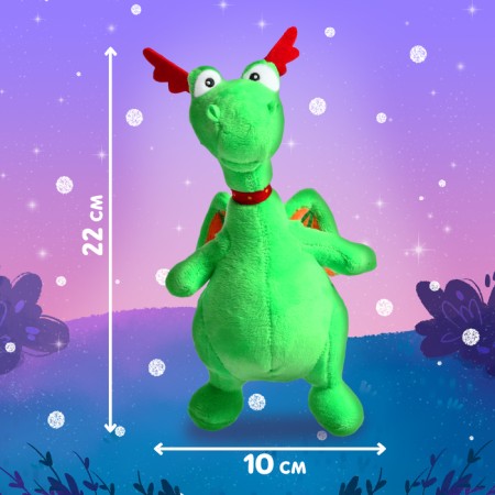 Set 2 in 1 "My friend Dragon": a book in solid binding 48 pp., Soft toy-7